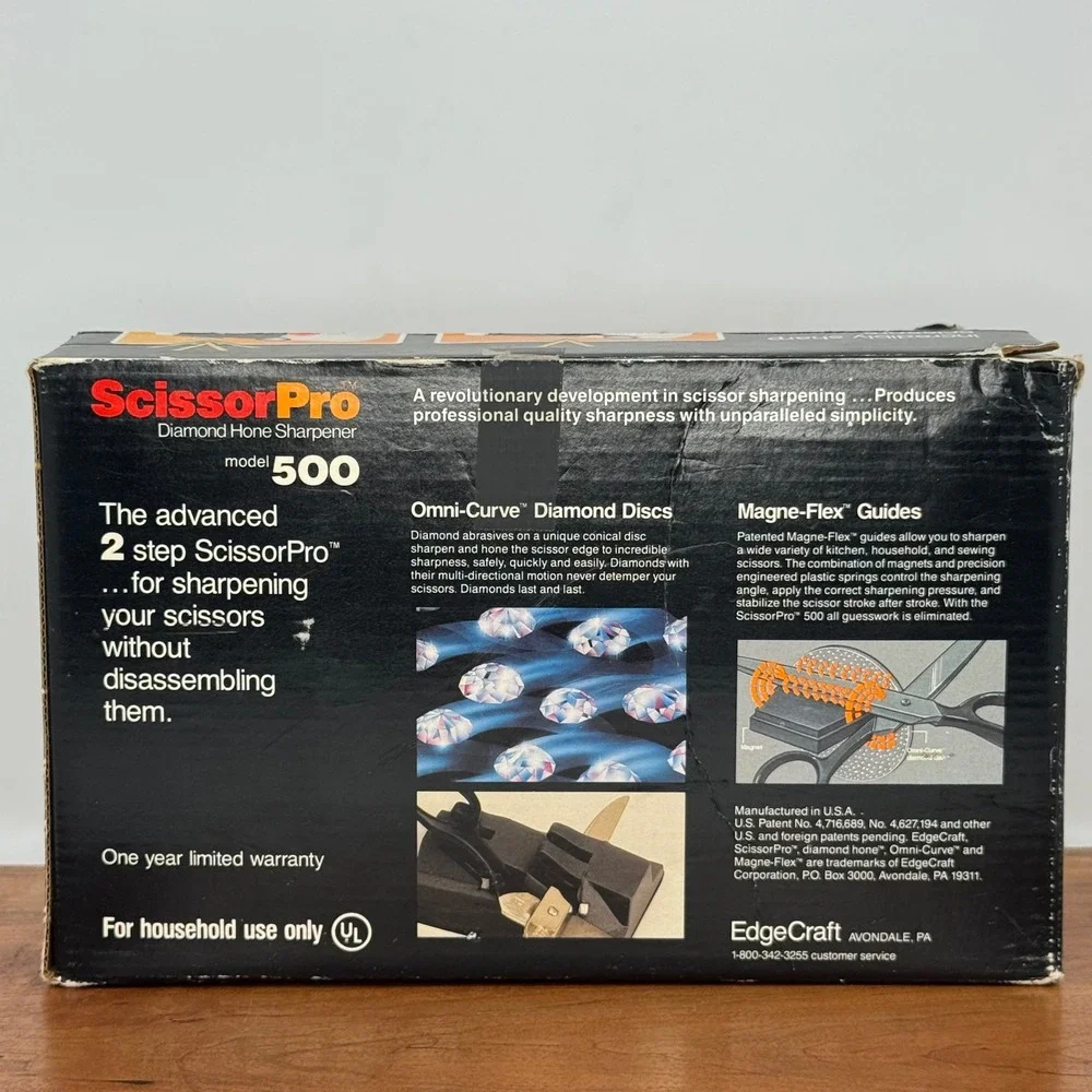 EdgeCraft ScissorPro 500 Electric Diamond Hone Scissor Sharpener